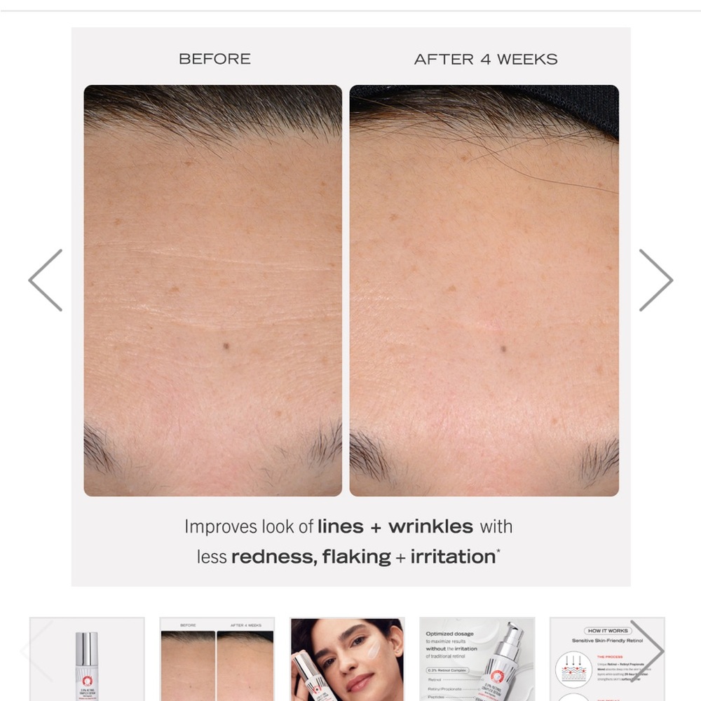 First Aid Beauty New Retinol Line- Eye Cream and Serum - Picture 6 of 13
